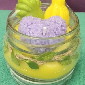 Sunshine Fruit Jar Scented Candle